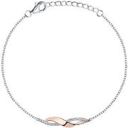 Bracelets Cleor Bracelet en argent 925/1000 et zircon