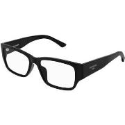 Lunettes de soleil Balenciaga BB0373OK Cadres Optiques, Noir/Transpare...