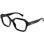 Lunettes de soleil Chloe CH0272O Cadres Optiques, Noir/Transparent, 53...