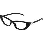 Lunettes de soleil Gucci GG1683O Cadres Optiques, Noir/Transparent, 53...