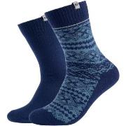 Chaussettes de sports Skechers 2PPK Men Casual Fashion Jacquard Socks