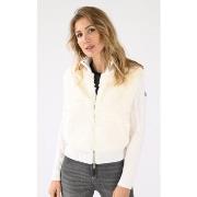 Blouson Moose Knuckles Blouson Laine DUA BUNNY blanc-047979