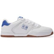 Chaussures de Skate DC Shoes CENTRAL white blue