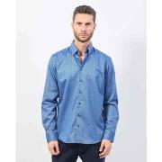 Chemise Bugatti Chemise homme effet brillant