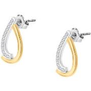 Boucles oreilles Cleor Boucles d'oreilles en argent 925/1000 et zircon