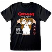 T-shirt Gremlins The Rules