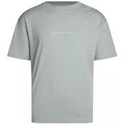 T-shirt Calvin Klein Jeans T shirt homme Ref 63269 PFF Slate Gray