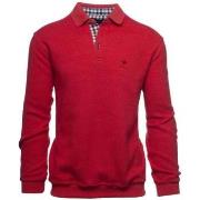 T-shirt Ethnic Blue Polo manches longues rouge