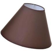 Abats jours et pieds de lampe Unimasa Abat-jour chocolat 25 cm