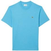 T-shirt Lacoste T-SHIRT CLASSIC FIT EN JERSEY DE COTON BLEU CLAIR