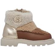 Boots enfant Naturino Bottines en cuir et laine GHITA