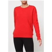 Pull Kebello Pull Col Rond Rouge F