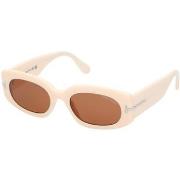 Lunettes de soleil Tom Ford FT1187 CIELLE Lunettes de soleil, Avoire/M...