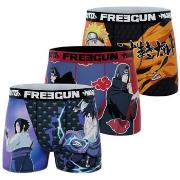 Boxers Freegun Lot de 3 boxers homme Naruto Shippuden