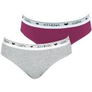 Culottes &amp; slips Athena Lot de 2 slips fille Coton Utlra Doux Girl...