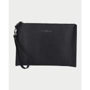 Pochette John Richmond Leather Clutch with Drawstring