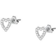 Boucles oreilles Cleor Boucles d'oreilles en argent 925/1000 et crista...