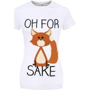 T-shirt Grindstore Oh For Fox Sake