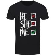 T-shirt Grindstore He She Me