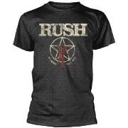 T-shirt Rush American Tour 1977