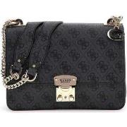 Sac Bandouliere Guess Sac Bandoulière Eliette Logo Grlfrnd Coal Logo S...