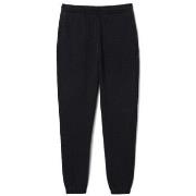 Pantalon Lacoste PANTALON DE SURVÊTEMENT REGULAR FIT EN COTON NOIR DÉ