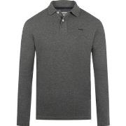 Sweat-shirt Mcgregor Long Sleeve Poloshirt Anthracite