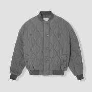 Blouson Promod Bomber en lyocell matelassé