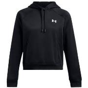 Sweat-shirt Under Armour Pull Fleece Hoody Femme Black/White