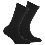 Chaussettes enfant Kindy Lot de 2 paires de mi-chaussettes en pur coto...