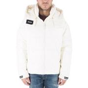 Blouson Disclaimer Doudoune capuche en lait