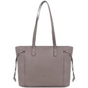 Sac a main Hexagona Sac porte epaule Ref 63730 Taupe 40*30*13 cm