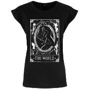 T-shirt Deadly Tarot The World