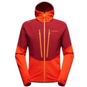 Pull La Sportiva Pull Session Tech Hoody Homme Cherry Tomato/Sangria