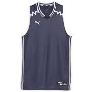 T-shirt Puma Débardeur Hoops Game Bleu