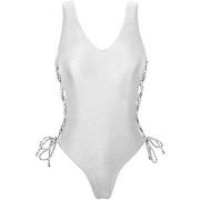 Maillots de bain Rio De Sol The Flower Market Shimmer White UPF 50+