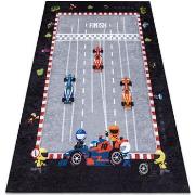 Tapis Rugsx Tapis lavable JUNIOR 52108.801 Course, formule 1 120x170 c...