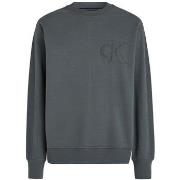 Polaire Ck Jeans Ck Applique Crew Nec