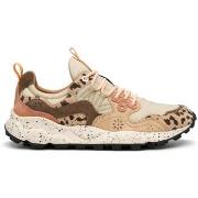 Baskets Flower Mountain Baskets Yamano 3 Uni SudeImprimNylon Beige-Lai...