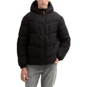 Blouson Tom Tailor Doudoune HOODED PUFFER JACKET Black