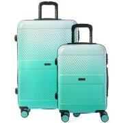 Valise Travel World Set de 2 valises Rigide (L-76cm) (S-56cm) DTW MINT