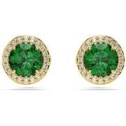 Boucles oreilles Swarovski Boucles d'oreilles Una verte