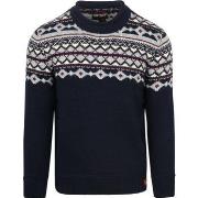 Sweat-shirt Superdry Fairisle Sweater Navy