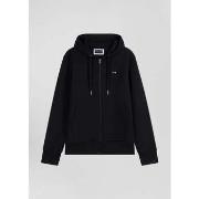 Polaire Eden Park Sweat zippé à capuche noir