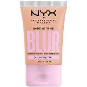 Fonds de teint &amp; Bases Nyx Professional Make Up Bare Avec Me Blur ...