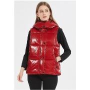 Manteau Kebello Doudoune sans manches Rouge F