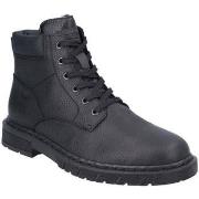 Boots Rieker black casual closed men's boots