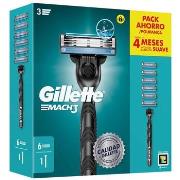 Accessoires corps Gillette Machine Mach 3 + 6 Pièces Détachées