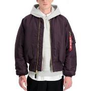 Veste Alpha Bomber Rversible Ma-1 Heritage Prune