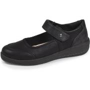 Ballerines Isotoner Ballerines Femme CONFORT PLUS babies Noir